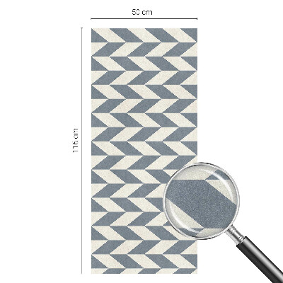 Dekorativna folija za steklo vitraž Geometrijska iluzija