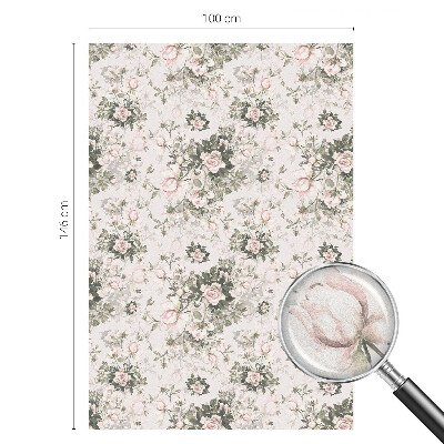 Okenska folija za zaščito pred pogledi Cvetlična lepota