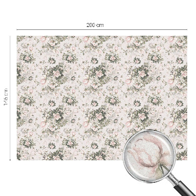 Okenska folija za zaščito pred pogledi Cvetlična lepota