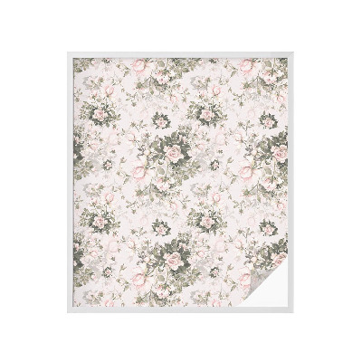 Okenska folija za zaščito pred pogledi Cvetlična lepota