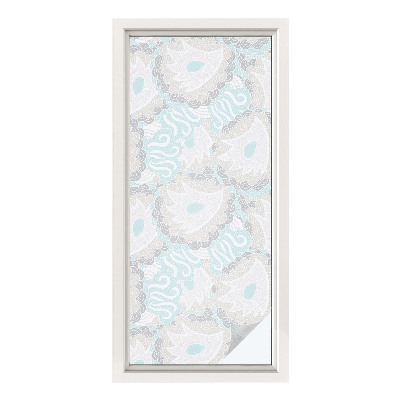 Dekorativna folija za steklo vitraž Nežno perje