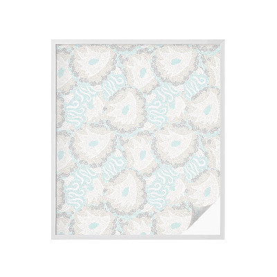 Dekorativna folija za steklo vitraž Nežno perje