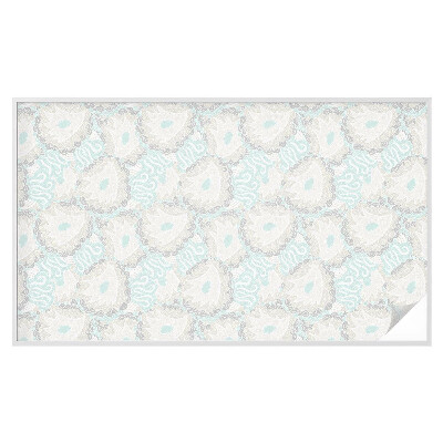 Dekorativna folija za steklo vitraž Nežno perje