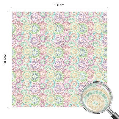 Okenska folija za zaščito pred pogledi Barvite mandale