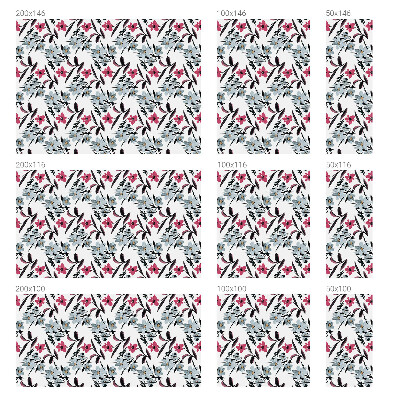 Folija za okna proti soncu Cvetlični vzorec