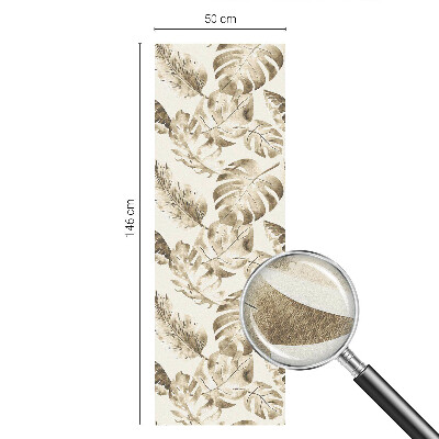 Dekorativna folija za steklo vitraž Tropske rastline