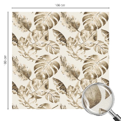 Dekorativna folija za steklo vitraž Tropske rastline