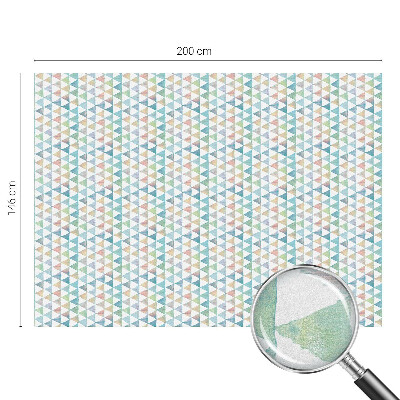 Okenska folija za zaščito pred pogledi Geometrijski trikotniki