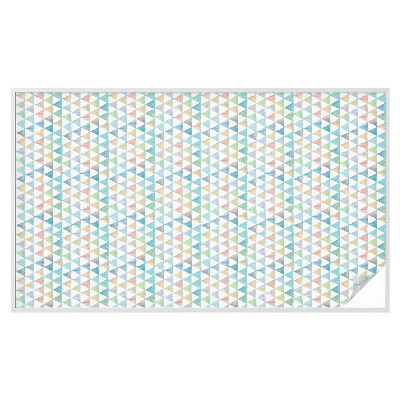 Okenska folija za zaščito pred pogledi Geometrijski trikotniki