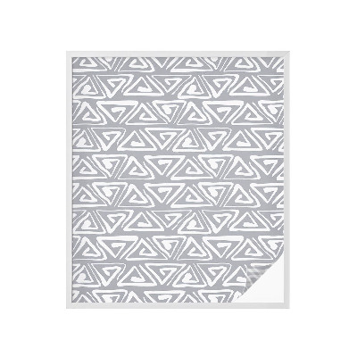 Mlečna folija za okna vitraž Geometrijski minimalizem