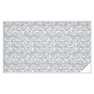 Mlečna folija za okna vitraž Geometrijski minimalizem