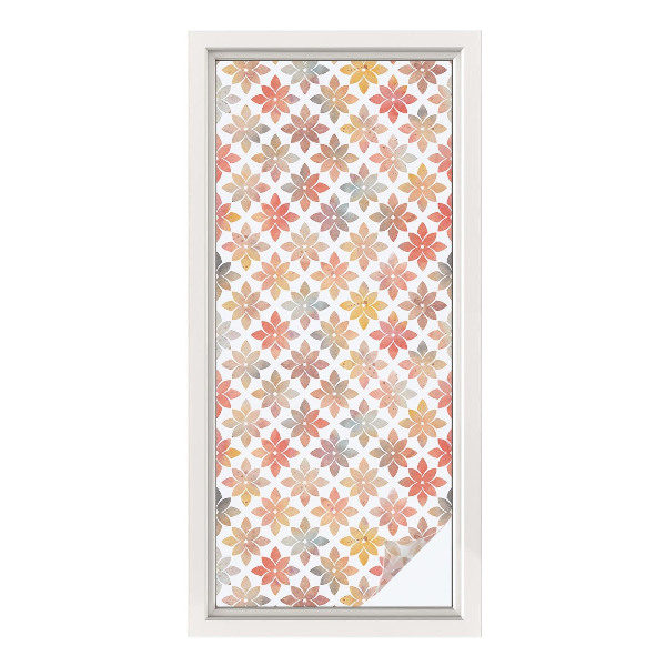 Okenska folija za zaščito pred pogledi Cvetlična lepota