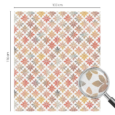 Okenska folija za zaščito pred pogledi Cvetlična lepota