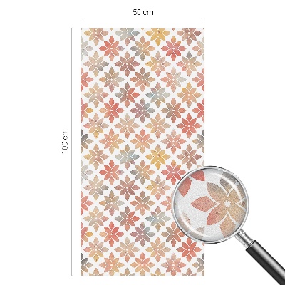 Okenska folija za zaščito pred pogledi Cvetlična lepota