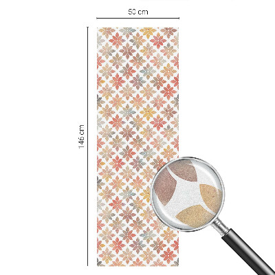 Okenska folija za zaščito pred pogledi Cvetlična lepota