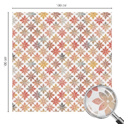 Okenska folija za zaščito pred pogledi Cvetlična lepota