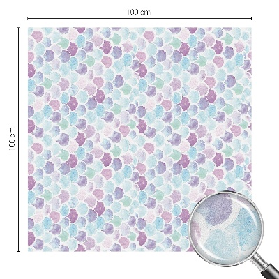 Dekorativna folija za steklo vitraž Pastelne pike