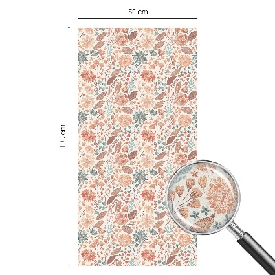 Folija za okna proti soncu Cvetlični aranžma