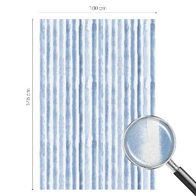 Dekorativna folija za steklo vitraž Modre črte