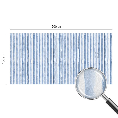 Dekorativna folija za steklo vitraž Modre črte