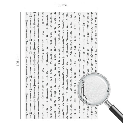 Okenska folija za zaščito pred pogledi Geometrijske puščice