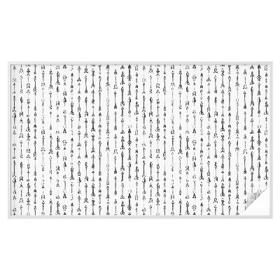 Okenska folija za zaščito pred pogledi Geometrijske puščice