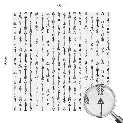 Okenska folija za zaščito pred pogledi Geometrijske puščice