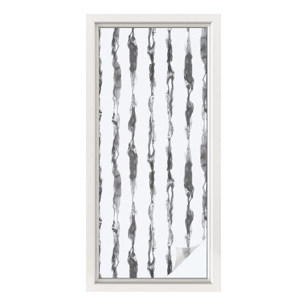 Mlečna folija za okna vitraž Abstraktne črte