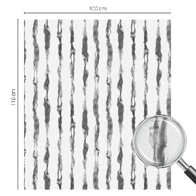Mlečna folija za okna vitraž Abstraktne črte