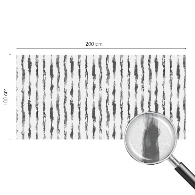 Mlečna folija za okna vitraž Abstraktne črte