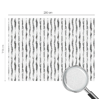 Mlečna folija za okna vitraž Abstraktne črte