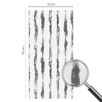 Mlečna folija za okna vitraž Abstraktne črte
