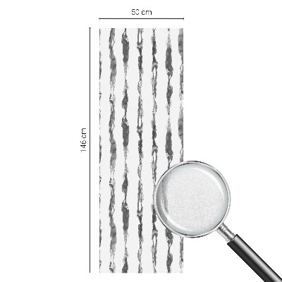Mlečna folija za okna vitraž Abstraktne črte