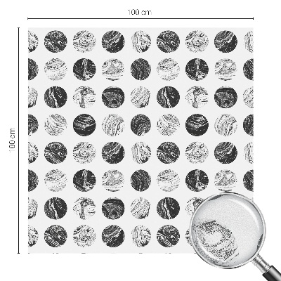 Okenska folija vitraž za zasebnost Marmorna eleganca