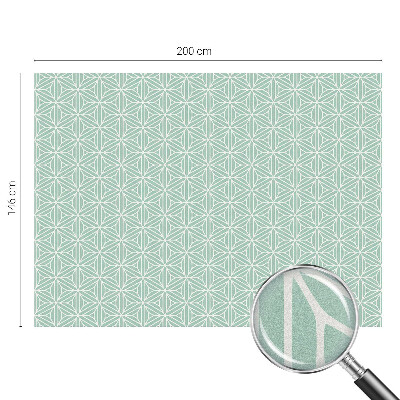 Okenska folija vitraž za zasebnost Harmonična struktura