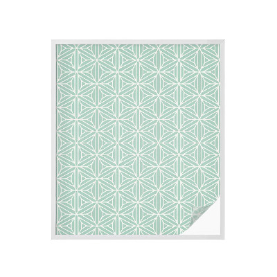 Okenska folija vitraž za zasebnost Harmonična struktura