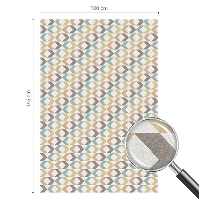 Folija za okna proti soncu Geometrijski rombi