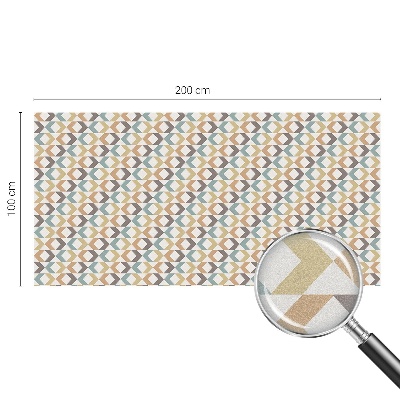 Folija za okna proti soncu Geometrijski rombi