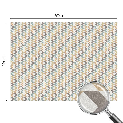 Folija za okna proti soncu Geometrijski rombi