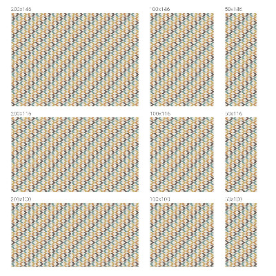 Folija za okna proti soncu Geometrijski rombi