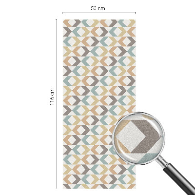 Folija za okna proti soncu Geometrijski rombi