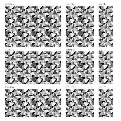 Dekorativna folija za steklo vitraž Geometrijske figure