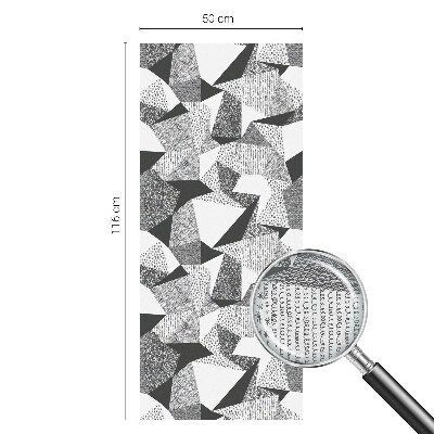 Dekorativna folija za steklo vitraž Geometrijske figure
