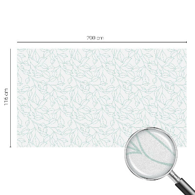 Okenska folija za zaščito pred pogledi Nežni listi