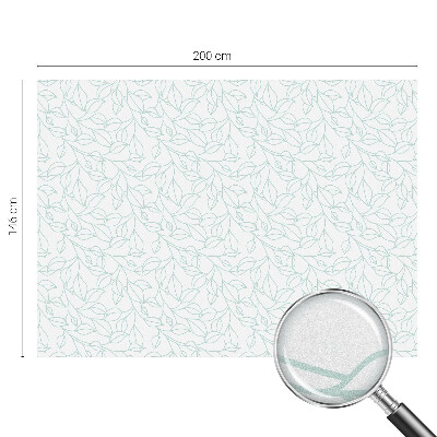 Okenska folija za zaščito pred pogledi Nežni listi