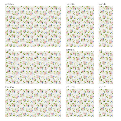 Folija za okna proti soncu Cvetlični vzorec