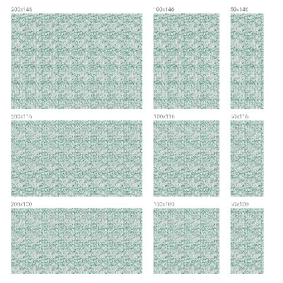 Dekorativna folija za steklo vitraž Zeleni val