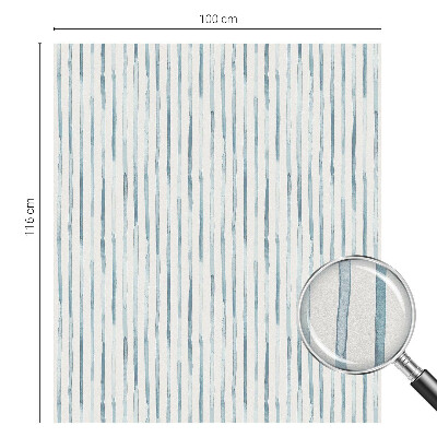 Mlečna folija za okna vitraž Navpične črte