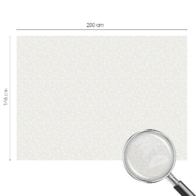 Okenska folija vitraž za zasebnost Cvetlični vzorec