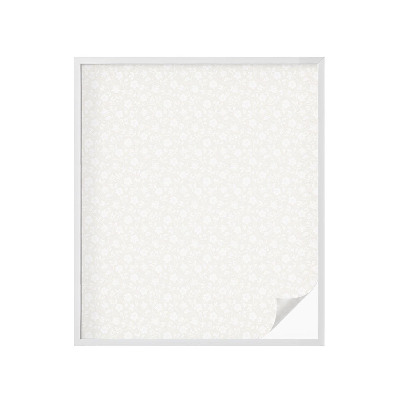 Okenska folija vitraž za zasebnost Cvetlični vzorec